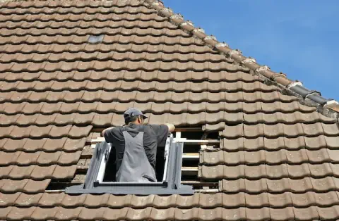 Pose de velux - Uzel